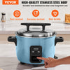 VEVOR 40-Cup Professional Rice Cooker with Non-Stick Pot and 24-Hour Keep Warm Function