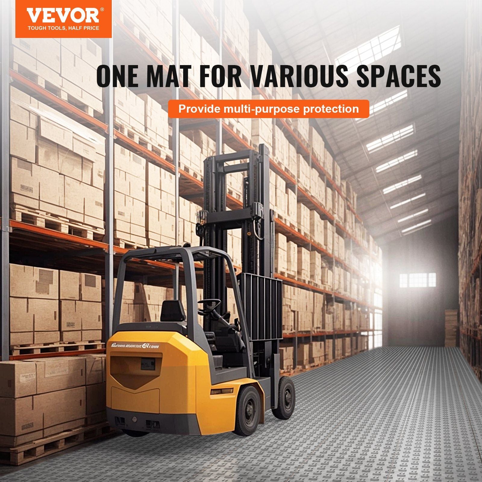Heavy-Duty Interlocking Garage Tiles