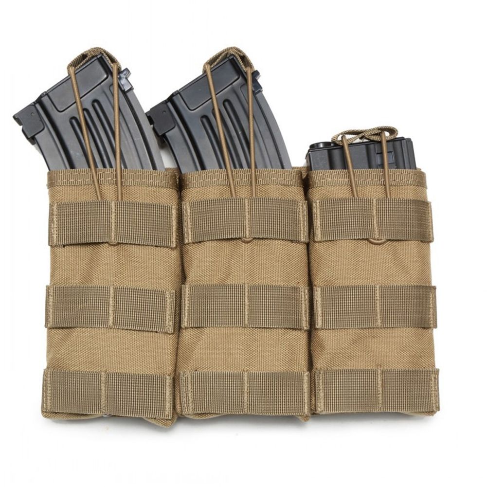 MOLLE Triple Magazine Carrier Pouch