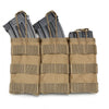 Triple Open Top MOLLE Magazine Pouch for Tactical Gear