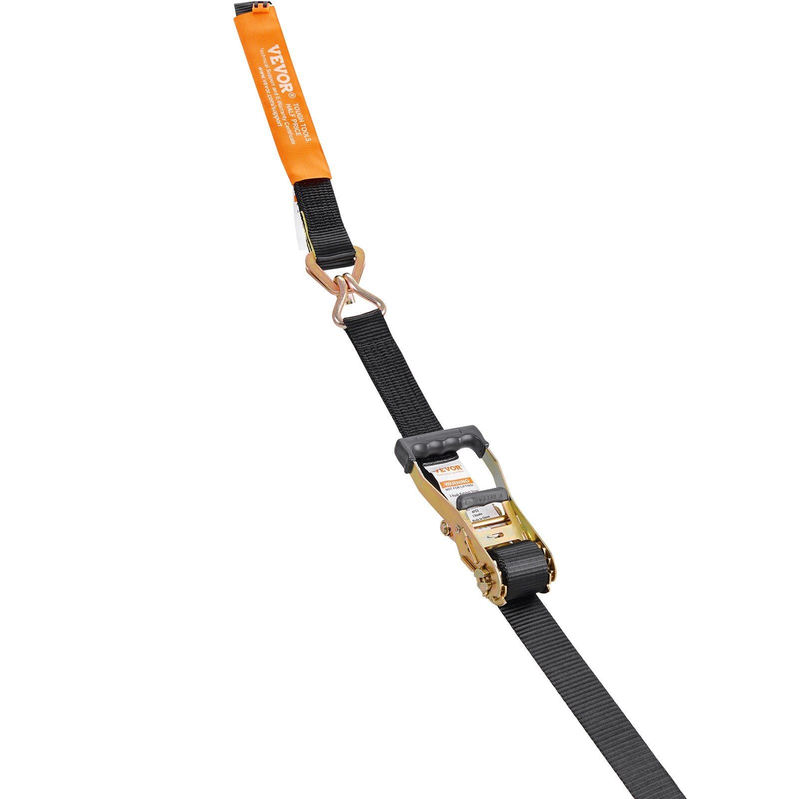 Ratchet Tie Down Straps (4PK)