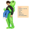 Galactic Invader Inflatable Costume for Kids and Adults - Perfect for Halloween and Thanksgiving Fun!