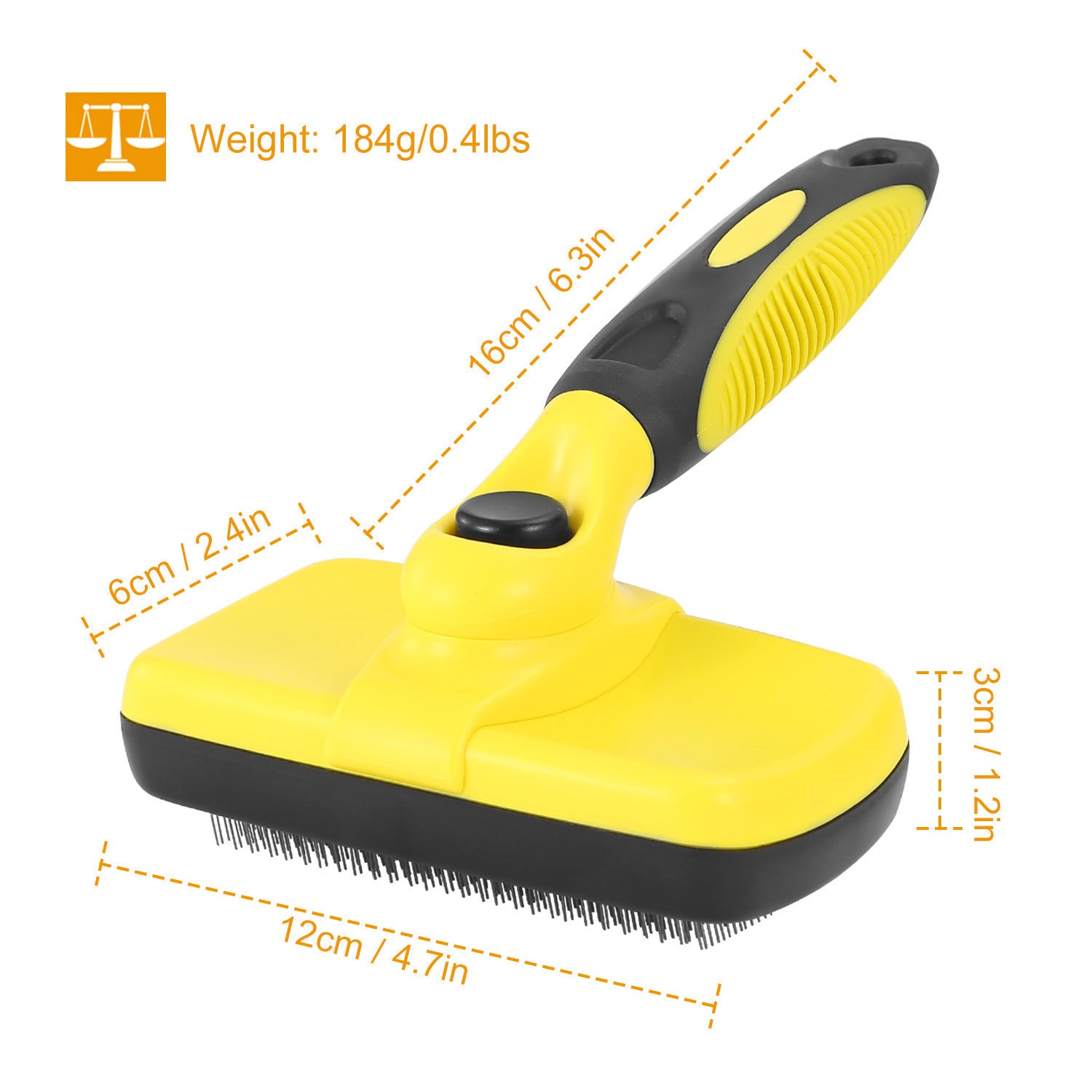 Groom & Go: Self-Cleaning Pet Brush