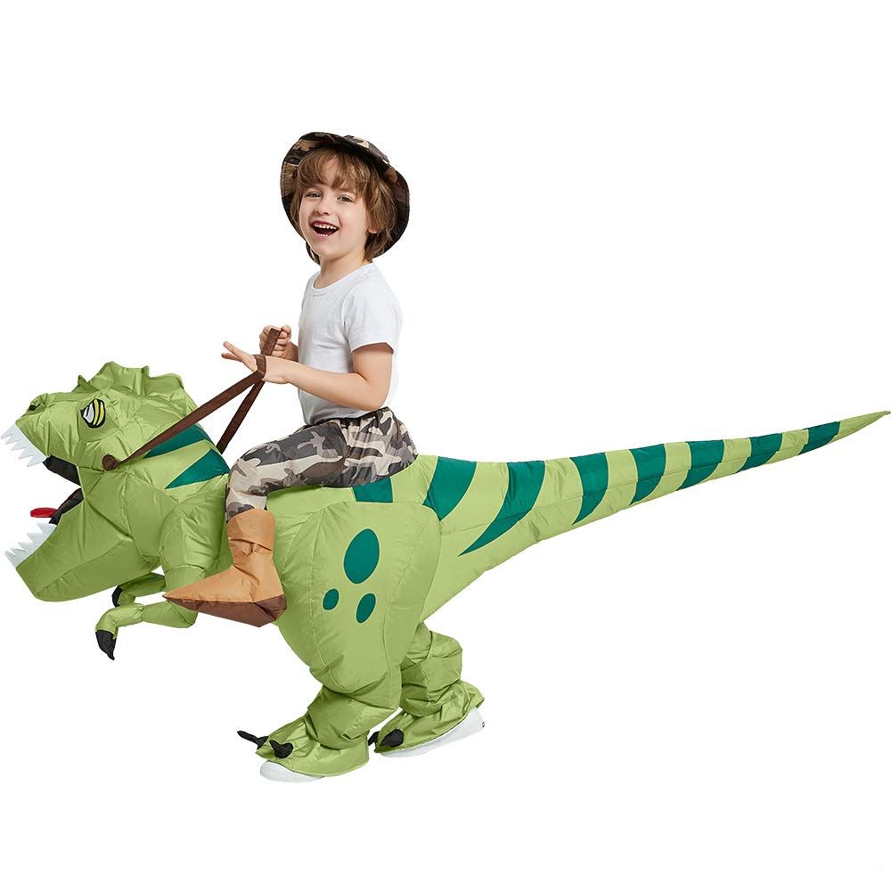 Hilarious Inflatable Dinosaur Costume for Kids and Adults - Perfect for Cosplay Fun!