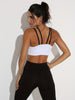 Mesh & Contrast Activewear Sports Bra