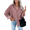 Women's Cozy Corduroy Button-Up Shirt for Fall/Winter