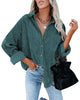 Women's Cozy Corduroy Button-Up Shirt for Fall/Winter