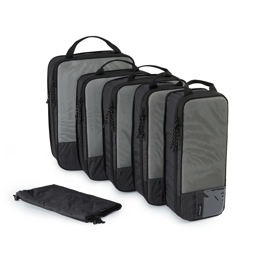 Bagsmart Compression Packing Cubes Travel Luggage Organizer