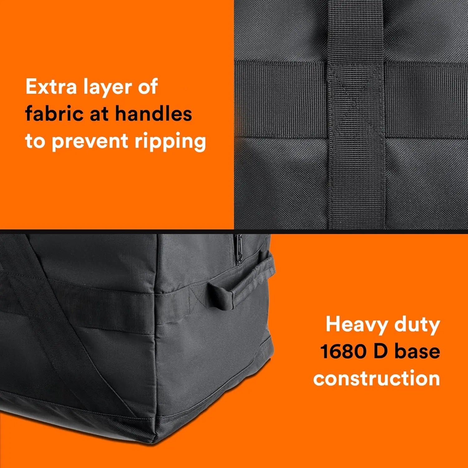 Fitdom Heavy Duty Extra Large Duffle Bag Travel Gear