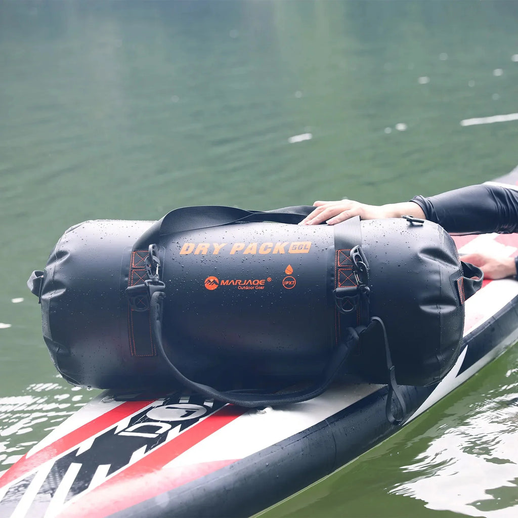 Large Waterproof Duffle Bag with Air Nozzle For Travel Swimming