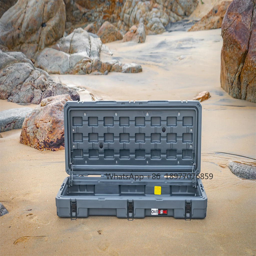 Outdoor Polyethylene Overland Weatherproof Tool Box 83L