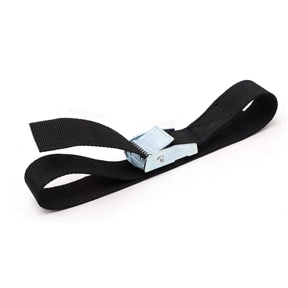 Adjustable Black Ratchet Straps Zinc-Alloy Buckle