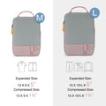 Bagsmart Compression Packing Cubes Travel Luggage Organizer