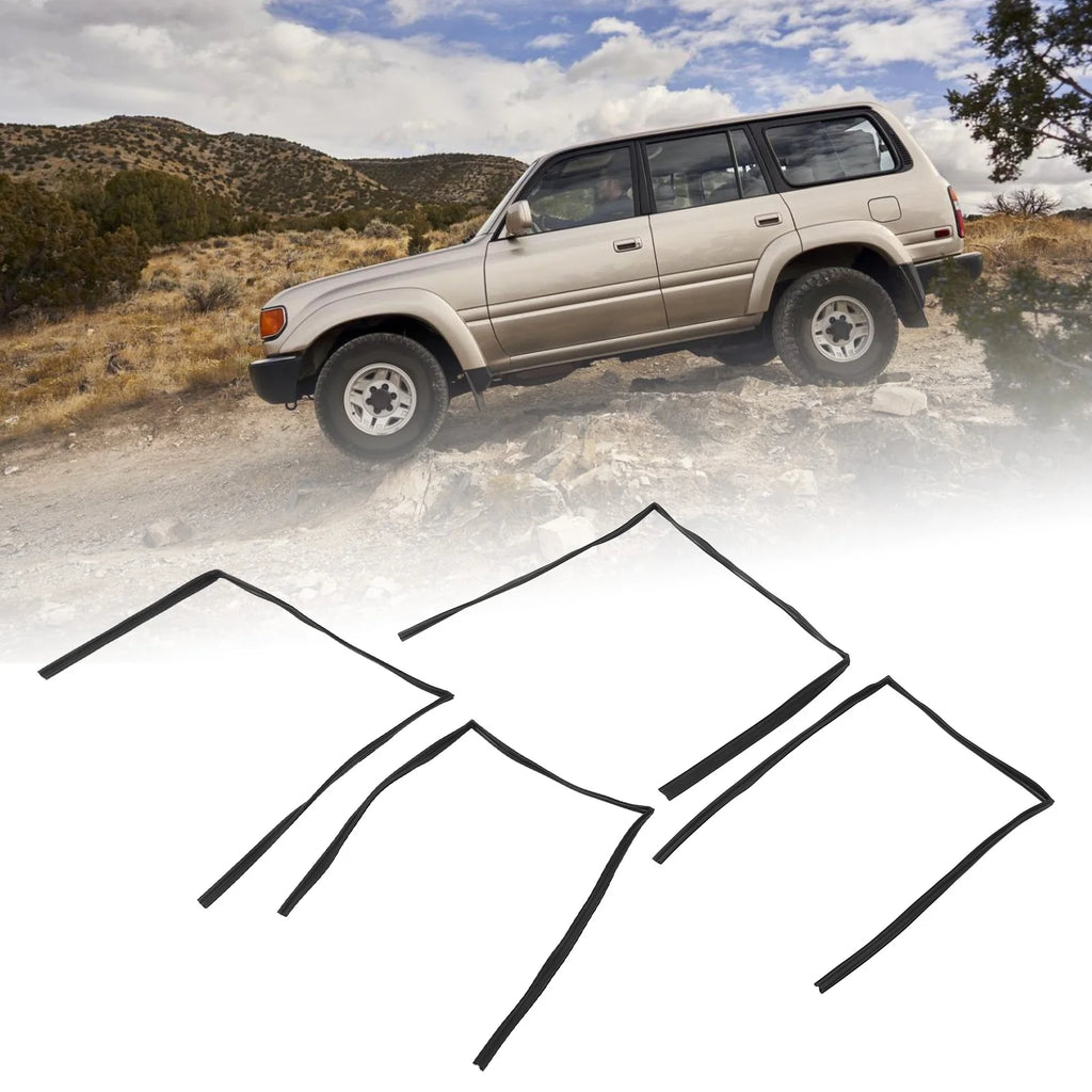 Durable Window Weatherstrip Toyota LandCruiser FZJ80
