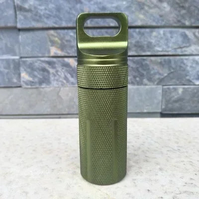 Outdoor Aluminum Weatherproof Emergency Survival Capsule