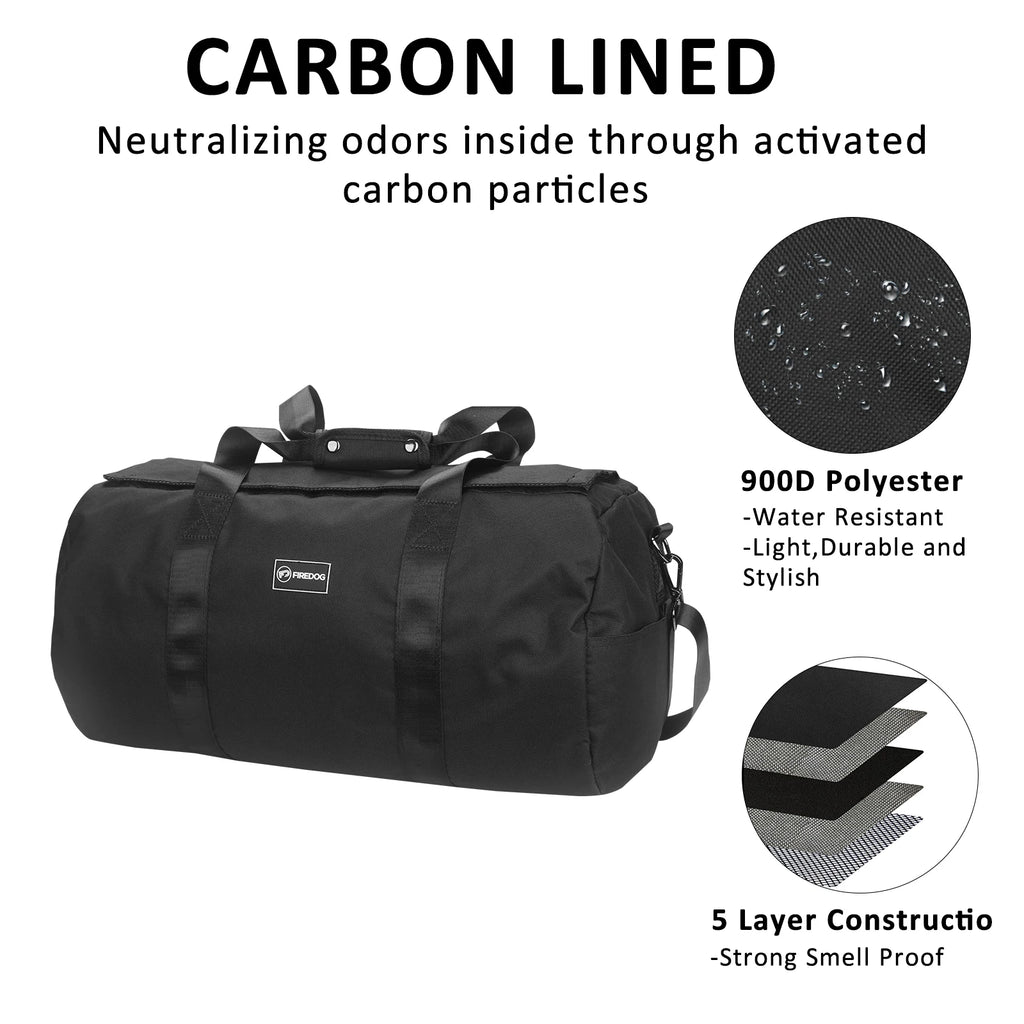 FIREDOG Smellproof Lockable Large Travel Organizer