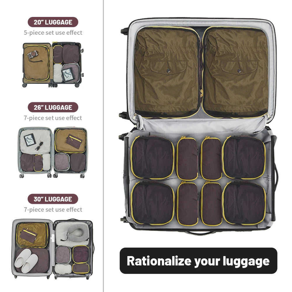 Naturehike Foldable Travel Luggage Storage Organizer