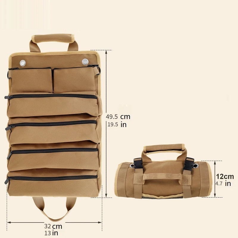 All-in-One Extra-Heavy-Duty Canvas Gear Roll Carrier