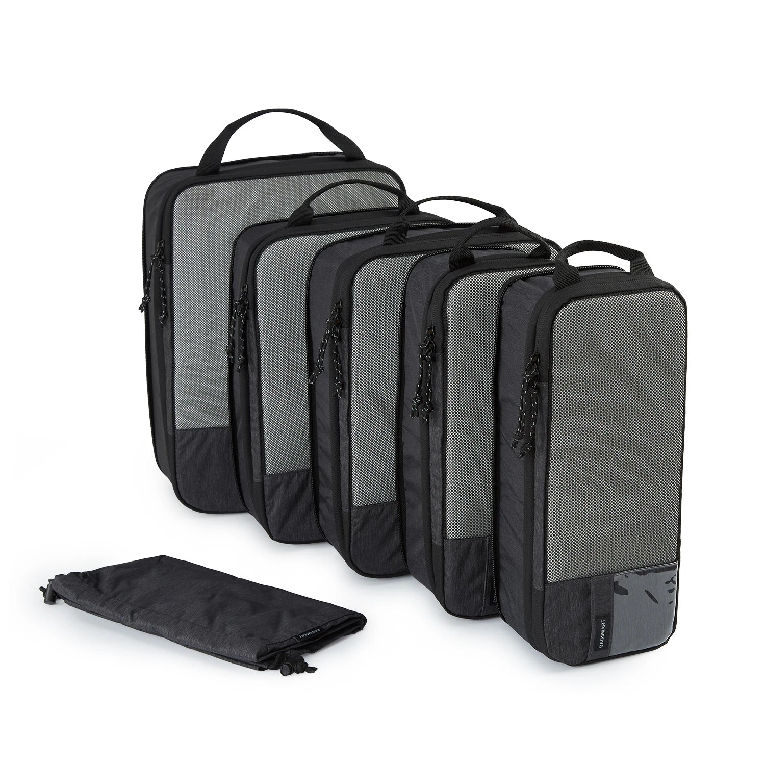 Bagsmart Compression Packing Cubes Travel Luggage Organizer