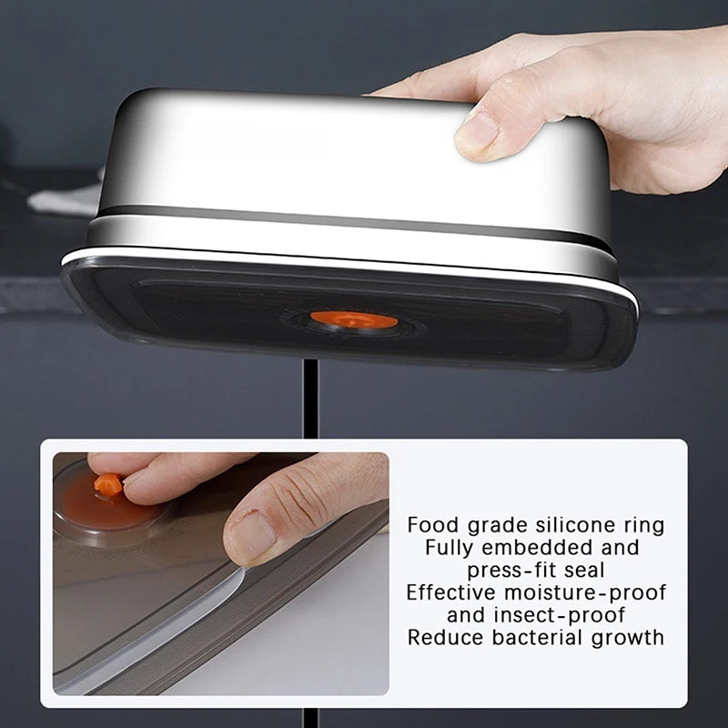 Stainless Steel Camping Lunchbox Leakproof Durable