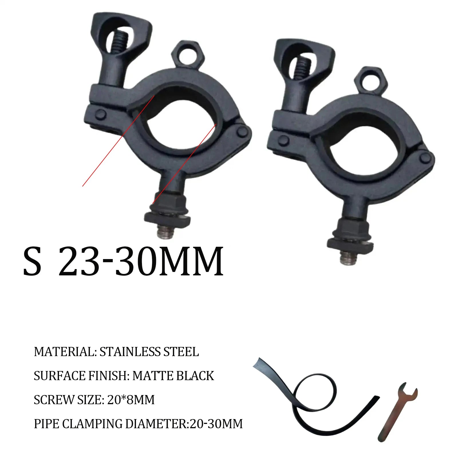Stainless Steel Shovel Rack Mount For Pickup UTV