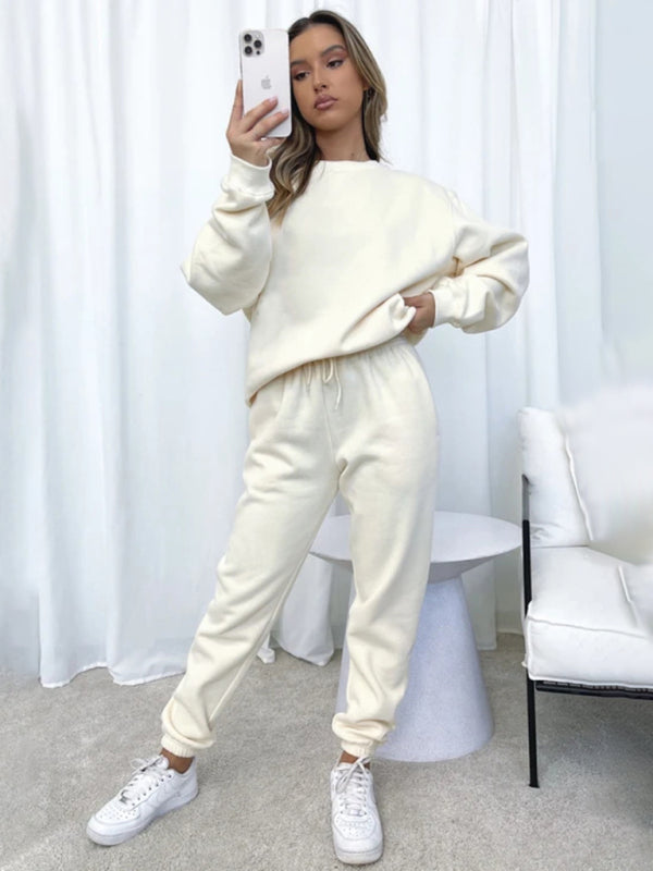 Casual Pullover Sweater Set
