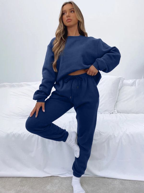 Casual Pullover Sweater Set