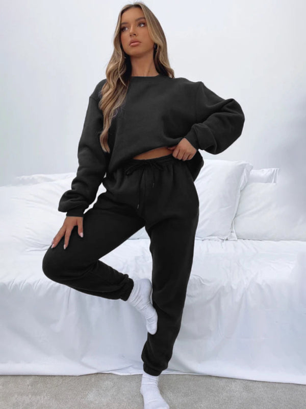 Casual Pullover Sweater Set