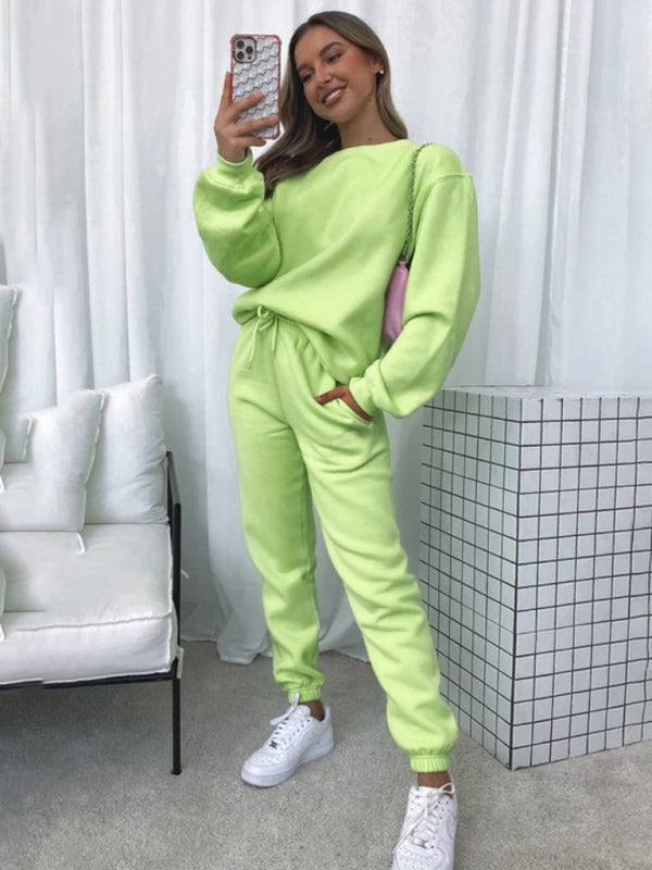 Casual Pullover Sweater Set