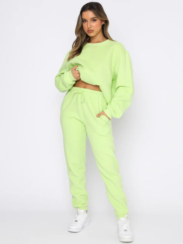 Casual Pullover Sweater Set