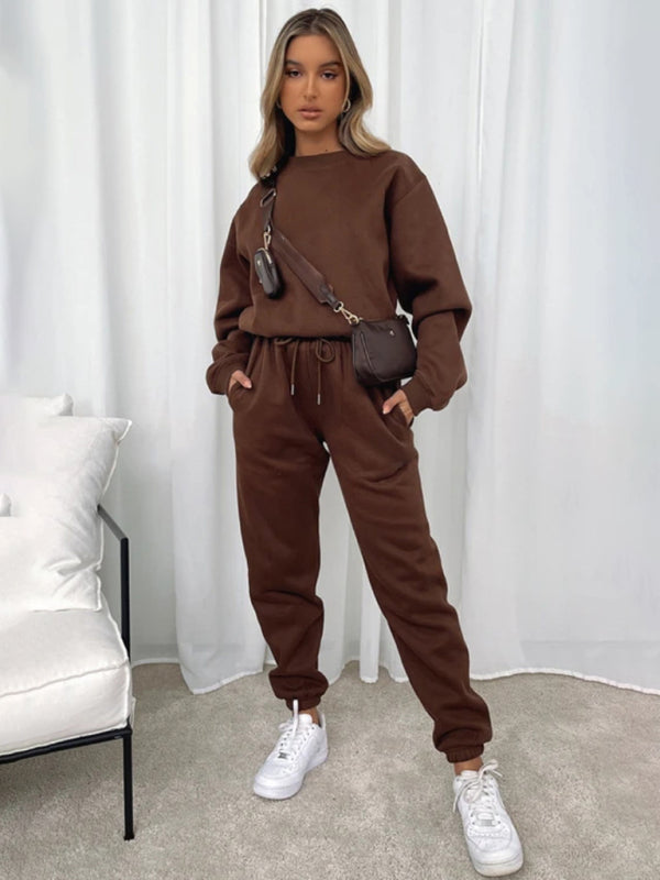 Casual Pullover Sweater Set