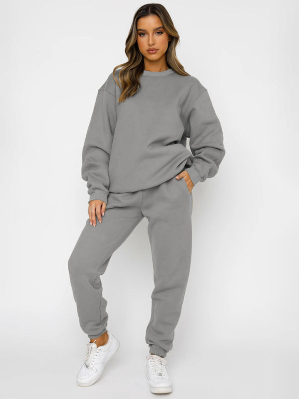 Casual Pullover Sweater Set