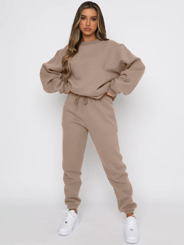 Casual Pullover Sweater Set