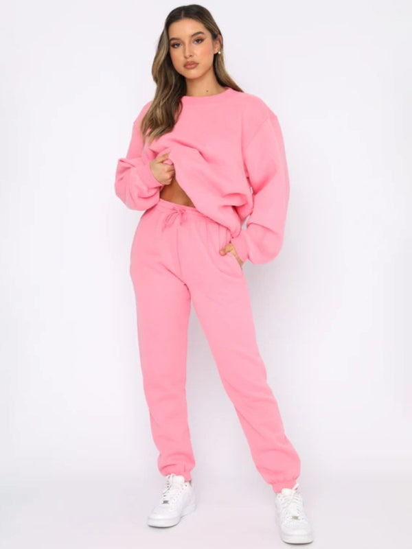Casual Pullover Sweater Set