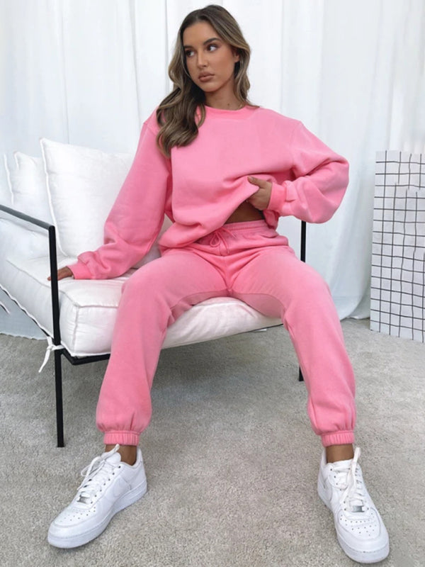 Casual Pullover Sweater Set