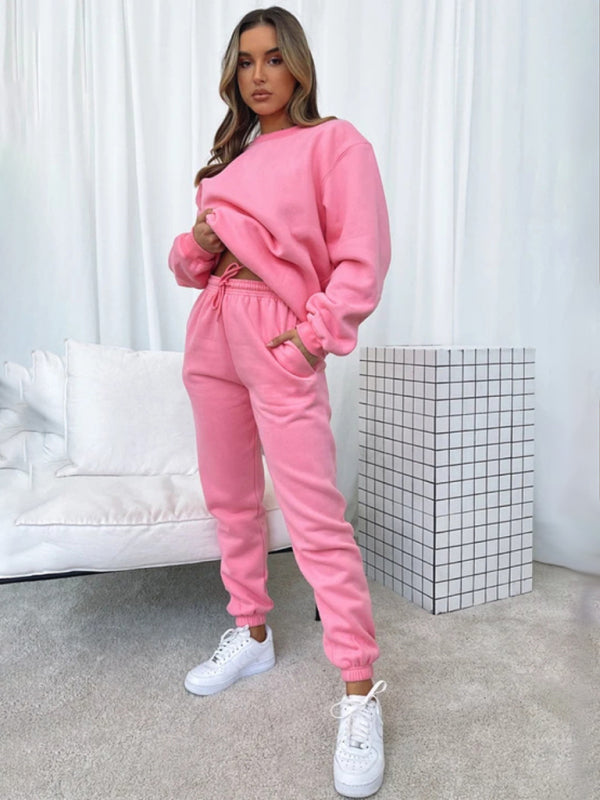 Casual Pullover Sweater Set