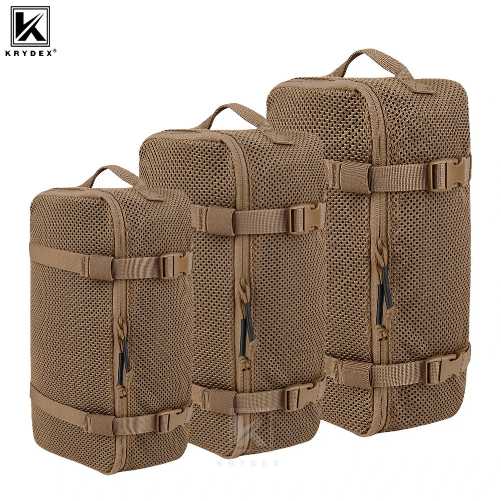 KRYDEX Tactical Outdoor Backpack Organizer Pouches