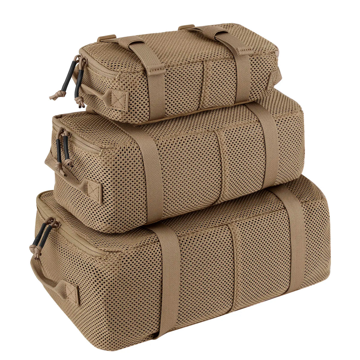 KRYDEX Tactical Outdoor Backpack Organizer Pouches