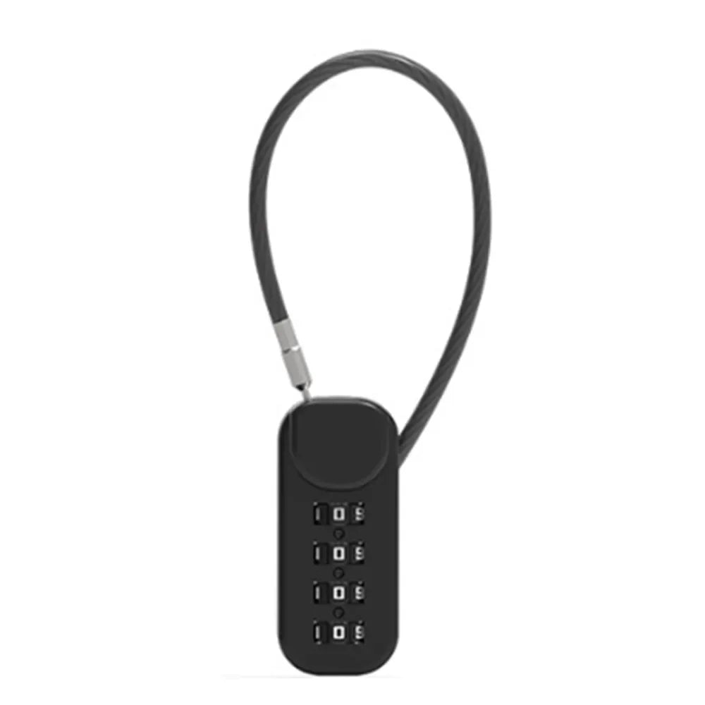 Portable Zinc Alloy Four-Digit Combination Padlock