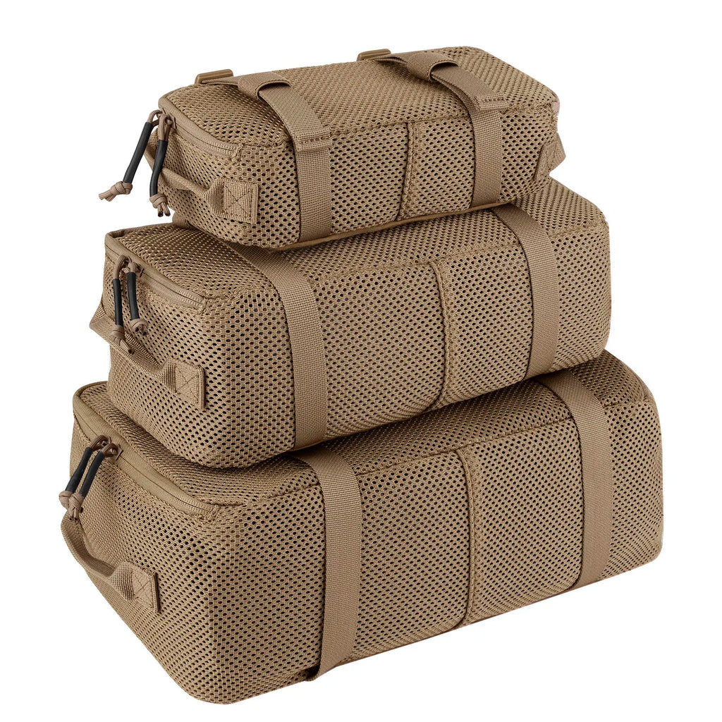 KRYDEX Tactical Outdoor Backpack Organizer Pouches