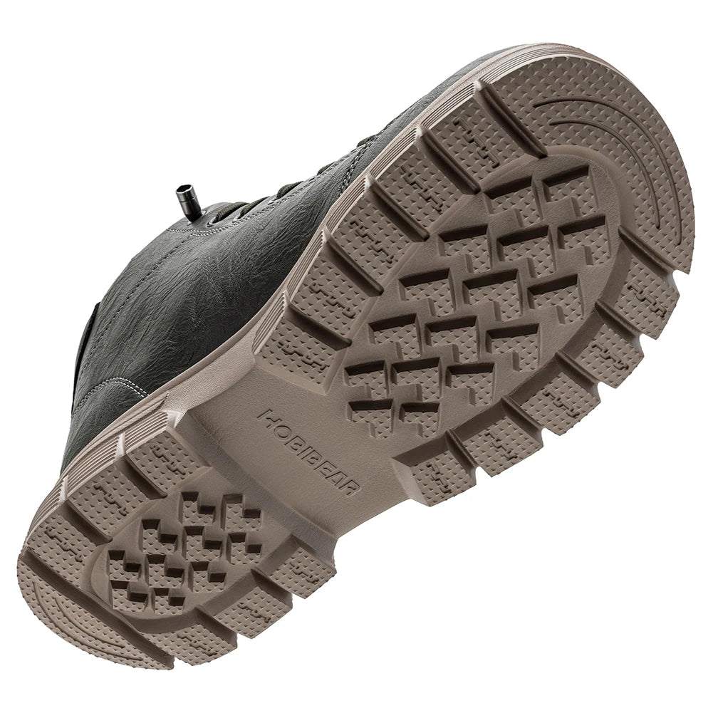 Hobibear Artificial Leather Platform Comfortable Boot
