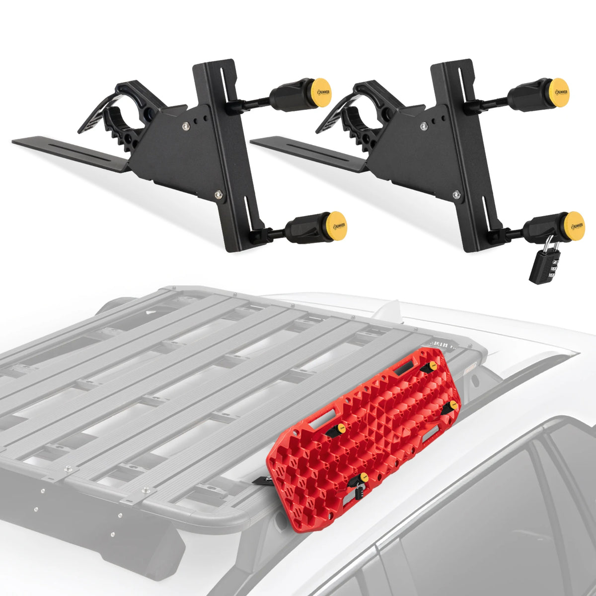 Heavy-Duty Recovery Track Roofrack Mounting Bracket