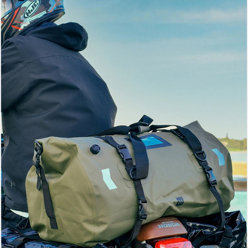 Waterproof Motorcycle Tailbag Adventure Travel Luggage