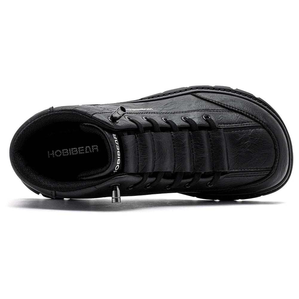 Hobibear Artificial Leather Platform Comfortable Boot
