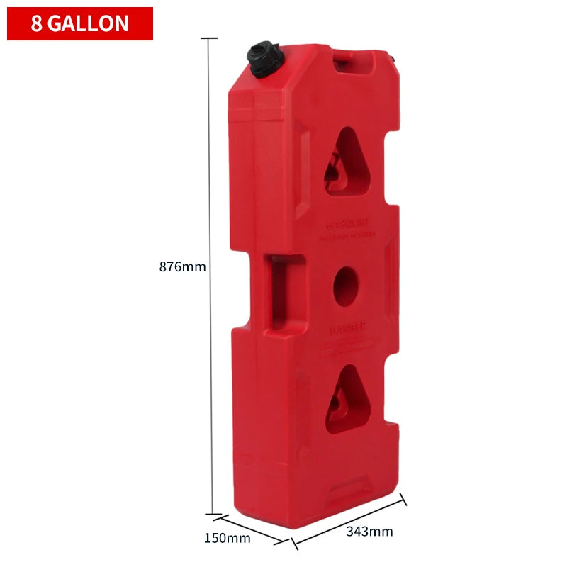 Portable 5-8-Gallon Outdoor Gasoline Fueling Container