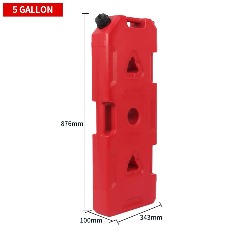 Portable 5-8-Gallon Outdoor Gasoline Fueling Container
